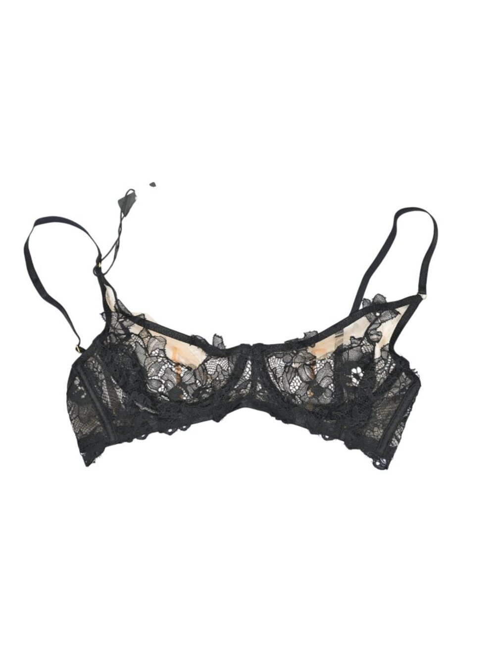 God Save Queens Lola Bra in Black